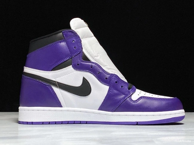 High 555088-500 OG Court Purple Air 1 Jordan 0805